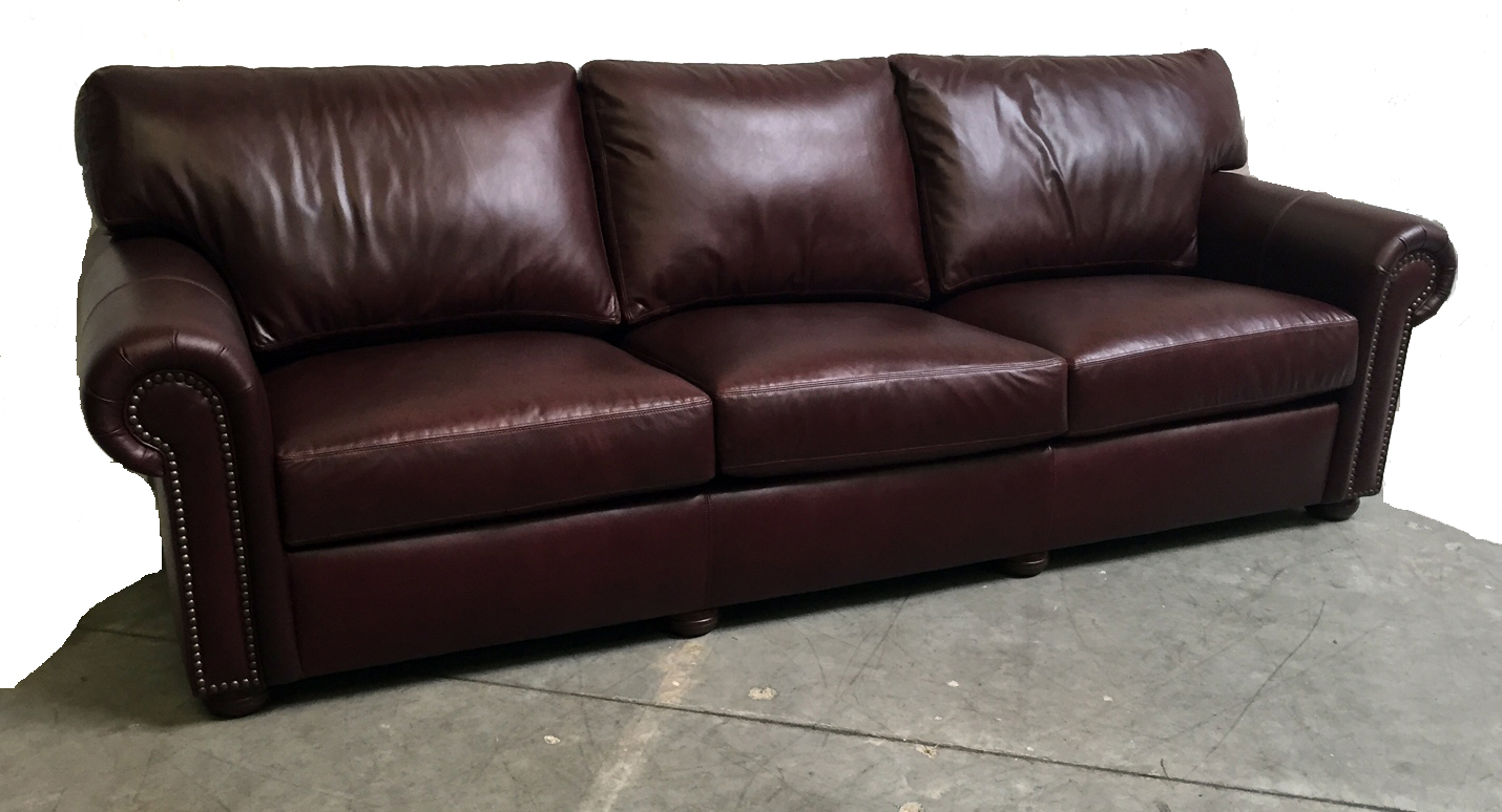 Custom Arm Sofa Roll arm 108 inch