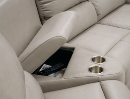 Palliser-Leather-Sectional-With-Wedge-shaped-Console-and-cup-holders